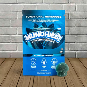 MUNCHIES MICRODOSE D9/THC GUMMIES 8CT/BOX