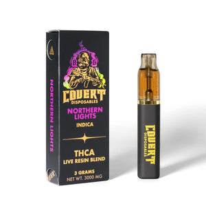 DOOZY EXTRACTS THCA+THCP LIVE RESIN 8GM DISPOSABLE 5CT/BX - PURPLE NORTHERN LIGHTS