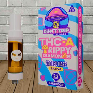 DOZO THC-A TRIPPY DIAMONDS 2.2GM CARTRIDGE - ZOOTED HAZE