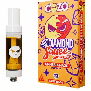 DOZO DIAMOND SAUCE 2.2GM CARTRIDGE - AMNESIA HAZE