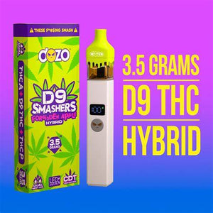 DOZO D9 SMASHERS THCA/P/D9 3.5GM DISPOSABLE - FORBIDDEN APPLE
