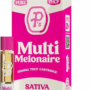 PURE P'S THCP 1GM CARTRIDGE - MULTI MELONAIRE
