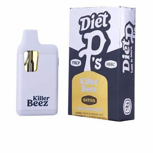 DIET P'S THC-P/HHC 2GM VAPE DISPOSABLE - KILLER BEEZ