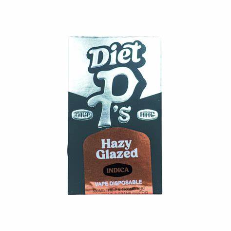 DIET P'S THC-P/HHC 2GM VAPE DISPOSABLE - HAZY GLAZED