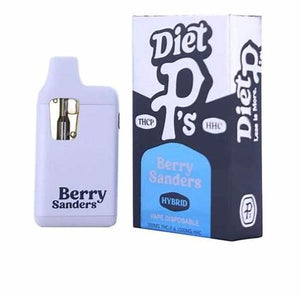 DIET P'S THC-P/HHC 2GM VAPE DISPOSABLE - BERRY SANDERS