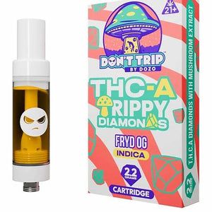 DOZO THC-A TRIPPY DIAMONDS 2.2GM CARTRIDGE - FRYD OG