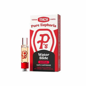 PURE EUPHORIA THC-H 1GM VAPE CARTRIDGE - WATER SLIDE