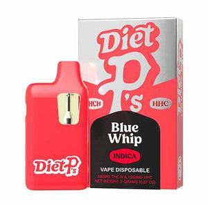 DIET P'S THC-H/HHC 2GM DISPOSABLE - BLUE WHIP
