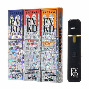 FVKD EXOTICS THCA ROSIN 3.5GM DISPOSABLE - FORBIDDEN FRUIT