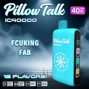 PILLOW TALK ICE CONTROL 40K PUFFS DISPOSABLE 5CT/BOX - FCUKING FAB