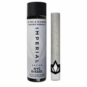 IMPERIAL THC-A DIAMON LOADED PRE-ROLL 2GM - NYC DIESEL