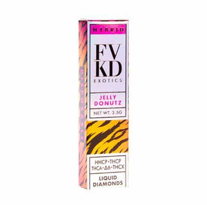 FVKD EXOTICS LIQUID DIAMONDS 3.5GM DISPOSABLE - JELLY DONUTZ