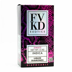 FVKD EXOTICS LIQUID DIAMONDS 3.5GM DISPOSABLE - ZWATZ