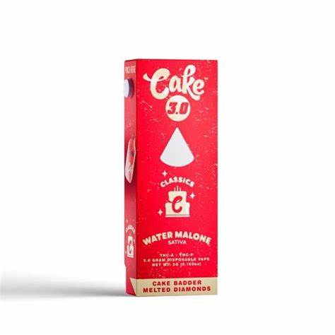 CAKE CLASSICS THCA/P 3GM DISPOSABLE - WATER MALONE