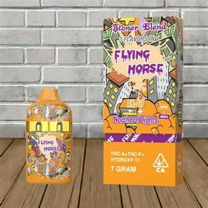 FLYING HORSE STONER BLEND THC9/P/HYD11 7GM DISPOSABLE - AK47/NORTHERN LIGHTS
