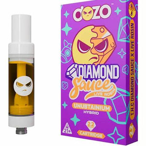 DOZO DIAMOND SAUCE 2.2GM CARTRIDGE - UNUBTANIUM