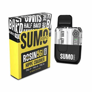 HALF BAK'D SUMO ROSIN THCP/H/A 5GM DISPOSABLE - HIPPE CRASHER