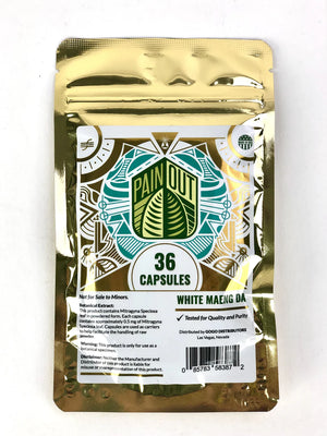 PAIN OUT KRATOM CAPSULES 36CT - ASSORTED