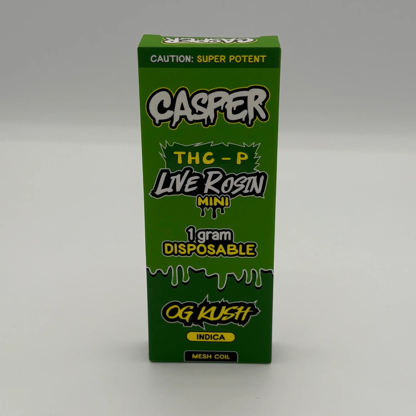 CASPER THC-P LIVE ROSIN MINI 1GM DISPOSABLE - OG KUSH