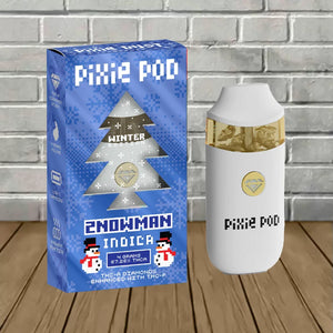 PIXIE DUST POD WINTER EDITION THC-P BLACK DIAMOND 4ML KIT - ZNOWMAN