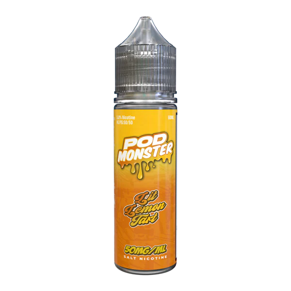 POD MONSTER 60ML SALT NICOTINE - LIT LEMON TART
