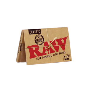 RAW CLASSIC 1 1/2 SIZE PAPER 33/PK 25CT/BOX