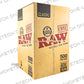 RAW CLASSIC SINGL SIZE 70/30 PRE-ROLLED CONES 500/BOX