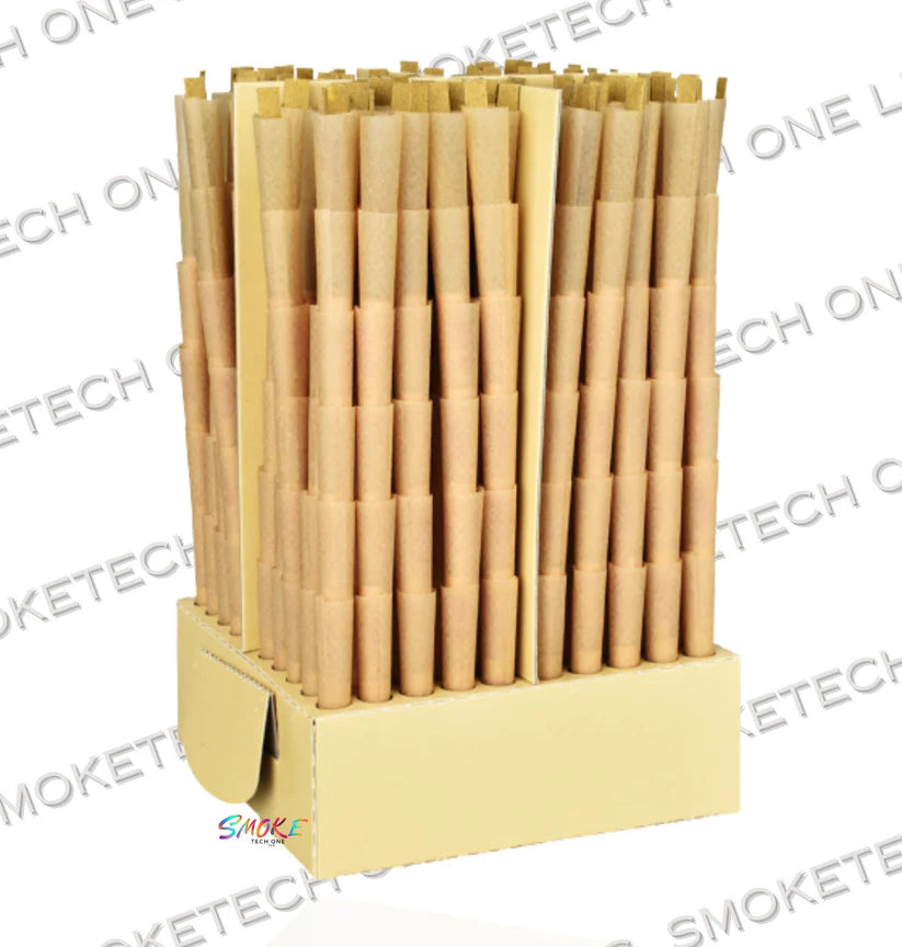 RAW CLASSIC SINGLE SIZE 70/24 PRE-ROLLED CONES 600/BOX
