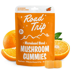 ROAD TRIP MICRODOSE MUSHROOM GUMMIES 20CT/POUCH