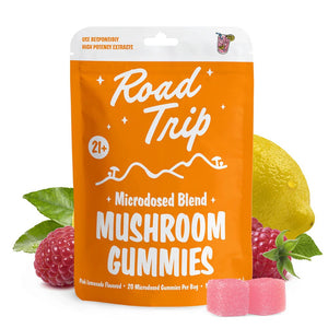 ROAD TRIP MICRODOSE MUSHROOM GUMMIES 20CT/POUCH