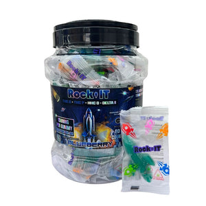 Rock IT THC-B THC-P HHC-O D8 1500mg Gummies 80 in a Jar