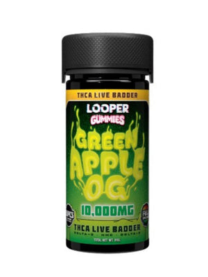 LOOPER THCA LIVE BADDER D9/HHC/D8 10000MG GUMMIES 20CT/JAR