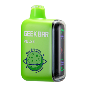 GEEK BAR PULSE 15000 PUFF MESH COIL DISPOSABLE - SOUR APPLE ICE