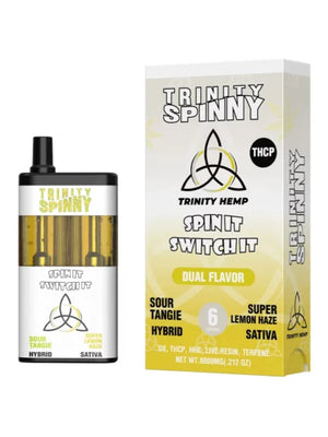 TRINITY SPINNY SWITCH IT D8/THCP/LR/TERP 6GM - SOUR TANGIE/SUPER LEMON HAZE