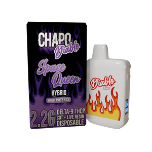 CHAPO DIABLO HIGH POTENCY DISPOSABLE D-9 THCP 2.2GM- SPACE QUEEN