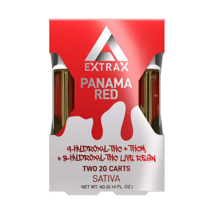 EXTRAX SPLAT 9-HYDROXY/THCM/LR CARTRIDGE 2GM 2PACK - PANAMA RED