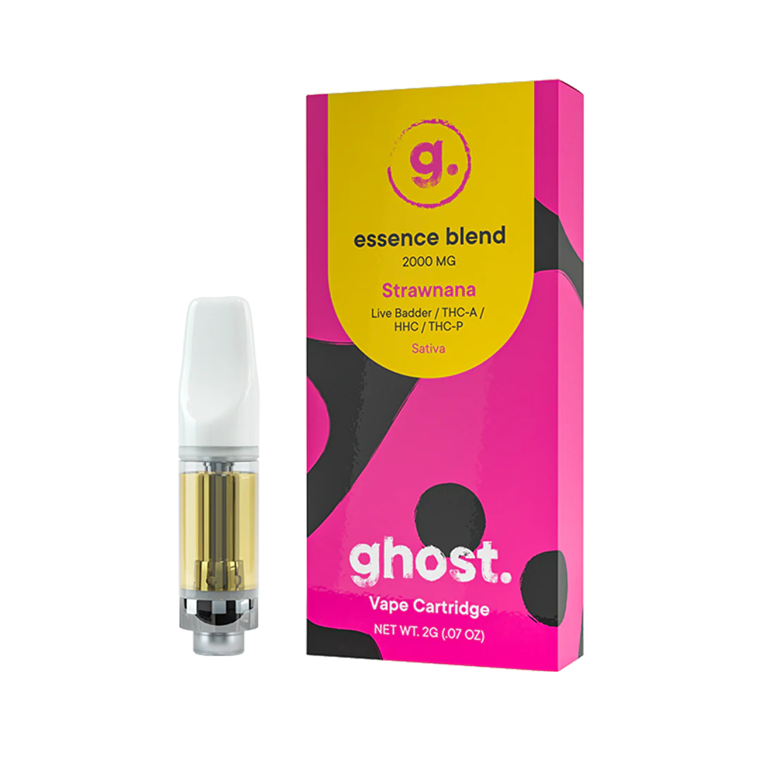 GHOST ESSENCE BLEND 2GM CARTRIDGE - STRAWNANA