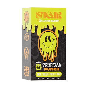 SUGAR XCLUSIVE BLEND 2.2GM DISPOSABLE- 5PCK THCA/THCA-B/THCA-9/D9-P - TROPICAL PUNCH
