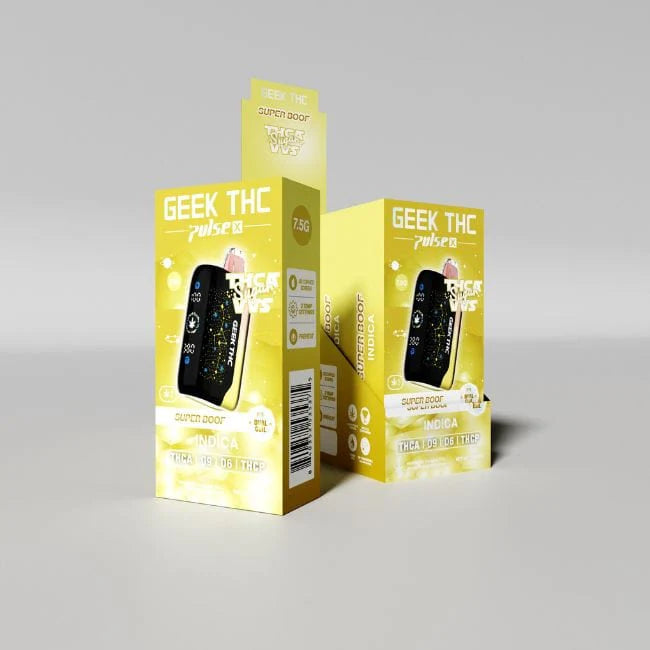 GEEK THC PULSE X THCA/D9/D6/THCP 7.5GM DISPOSABLE-SUPER BOOF