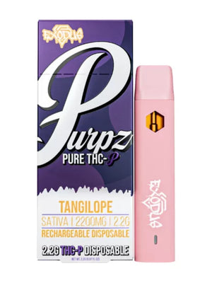 EXODUS PURPZ PURE THC-P 2.2G DISPOSABLE - TANGILOPE