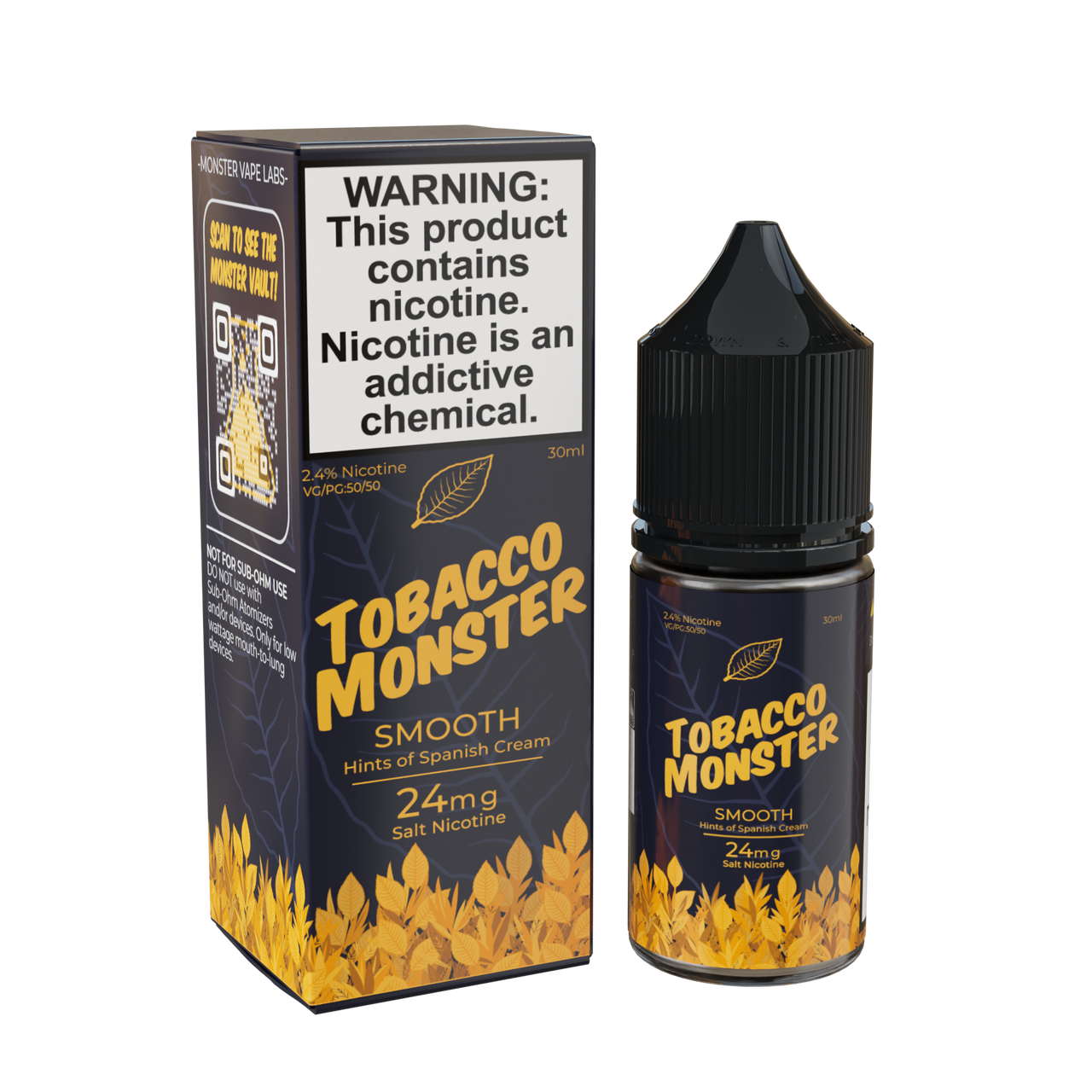 TOBACCO MONSTER NIC SALT E-LIQUID TFN 30ML - SMOOTH