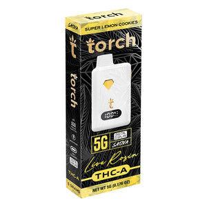 TORCH FLOW XL DELTA-10 DISPOSABLE DEVICE 1100MG - SUPER LEMON HAZE