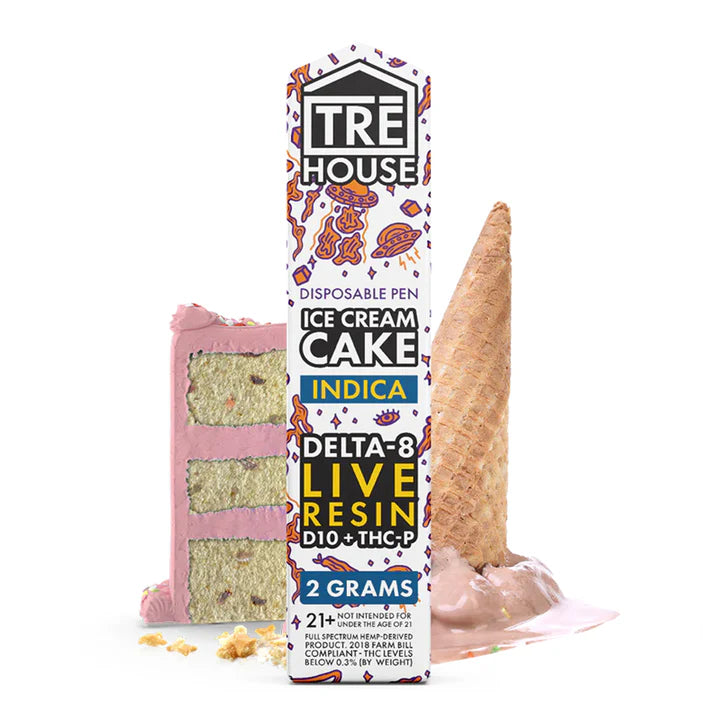 TRE HOUSE DELTA 8 LIVE RESIN DISPOSABLE - ASSORTED FLAVORS