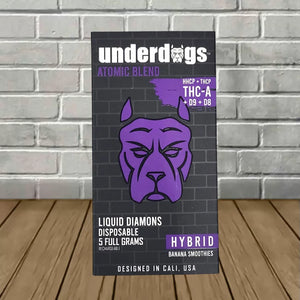 UNDERDOGS HHC+D8+D9 2GRAM DISPOSABLE - ASSORTED FLAVORS