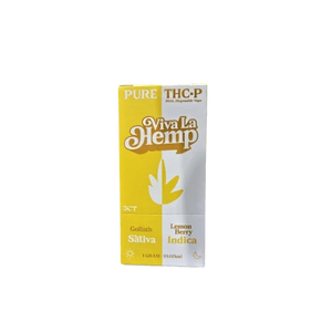 VIVA LA HEMP THC-P DUAL 1GM DISPOSABLE-GOLIATH/LEMON BERRY