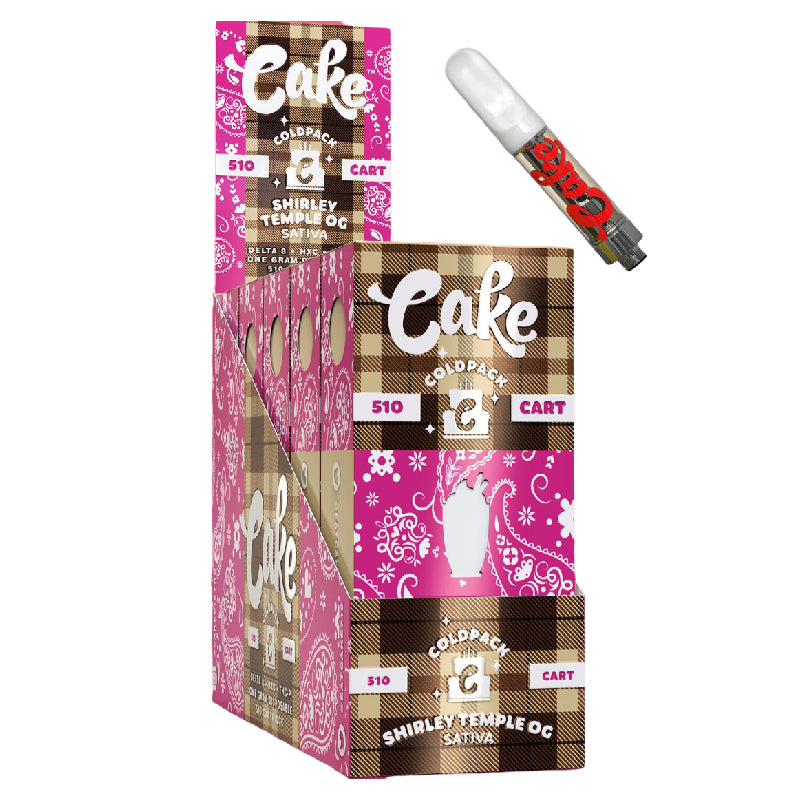 CAKE COLD PACK 510 CATRIDGE 1GM - SHIRLEY TEMPLE OG