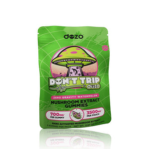 DOZO DON'T TRIP MUSHROOM GUMMIES 3500MG/PACK - ZERO GRAVITY WATERMELON