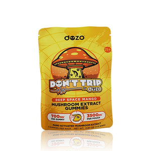 DOZO DON'T TRIP MUSHROOM GUMMIES 3500MG/PACK - DEEP SPACE MANGO