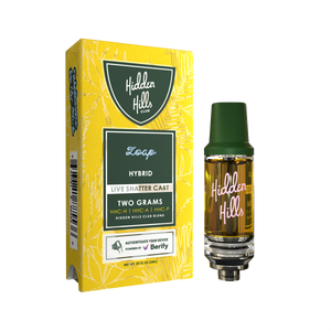 HIDDEN HILLS LIVE SHATTER HHCH/HHCA/HHCP 2GM CARTRIDGE - ZOAP