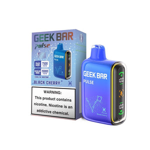 GEEK BAR PULSE 15000 PUFF MESH COIL DISPOSABLE - BLACK CHERRY